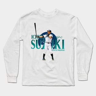 Ichiro Suzuki Long Sleeve T-Shirt